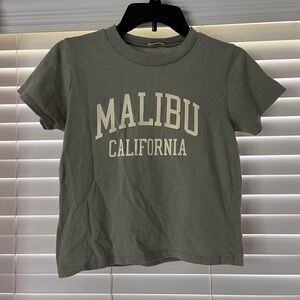 Brandy Melville Malibu Baby Tee